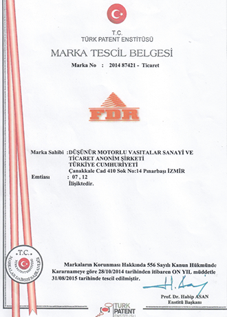 Marka Tescil Belgesi